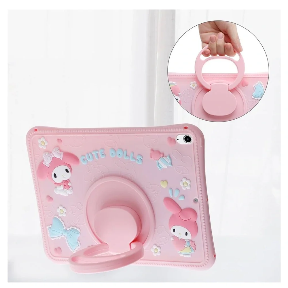 NWT My Melody iPad Case with Strap/Keychain- Pink